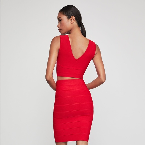 BCBGMaxAzria Fenella Cropped Tank Top - Picture 7 of 8